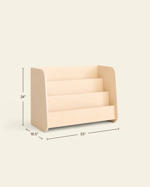 🏡 مكتبة أطفال مونتيسوري الخشبية – بوابة طفلك لعالم القراءة والاستقلالية